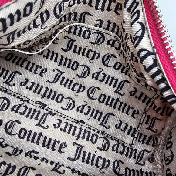 Juicy Couture Juicy Puff Roll Crossbody Bag Handbag Juicy Hot Pink Purse NWT - Picture 7 of 8